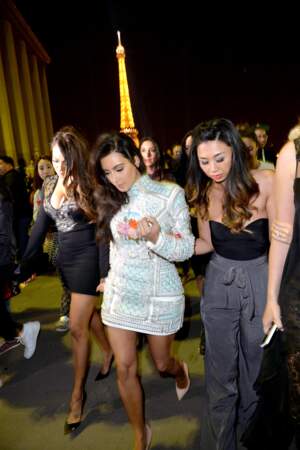 2014- Kim Kardashian fête son enterrement de vie de jeune fille à Paris