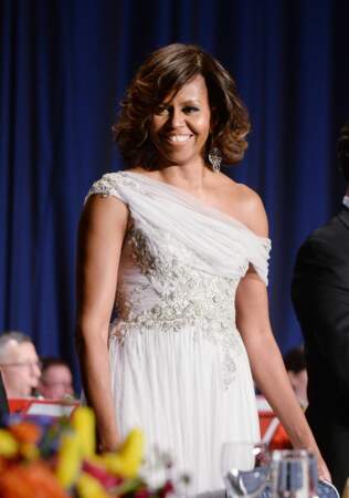 Michelle Obama en Marchesa
