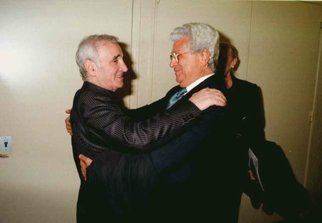 Francesco et Charles Aznavour