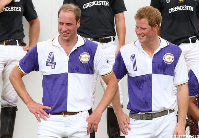 Le prince William était accompagné de son frère William
