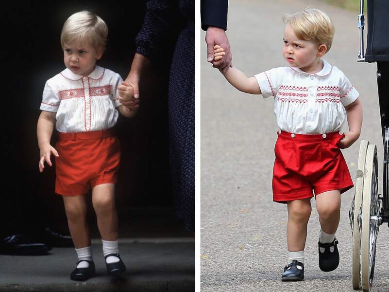 Si on craque tellement sur Baby George, c'est sans doute aussi pour sa ressemblance avec le prince William