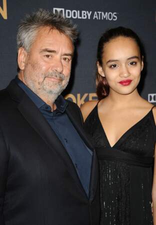 Luc Besson et sa fille Talia