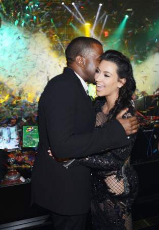 Kanye West et Kim Kardashian à Las Vegas