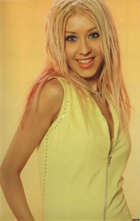 Christina Aguilera adolescente