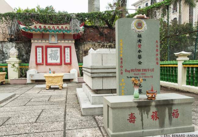La tombe dHuynh Thuy Le, à Sadec