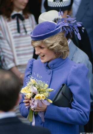 9 mars 1984 – elle est alors enceinte du prince Harry