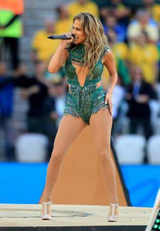 Jennifer Lopez ne s'est pas économisée lors de la cérémonie d'ouverture
