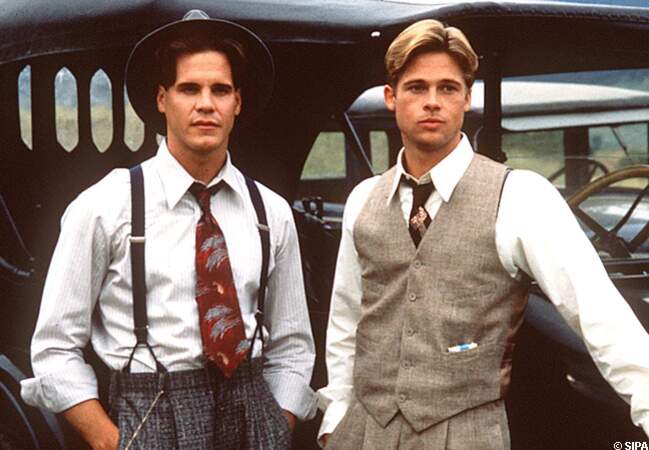 Brad Pitt et Craig Sheffer dans Et au milieu coule une rivière, en 1993