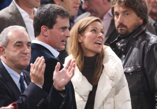 Manuel Valls et sa femme Anne Gravoin