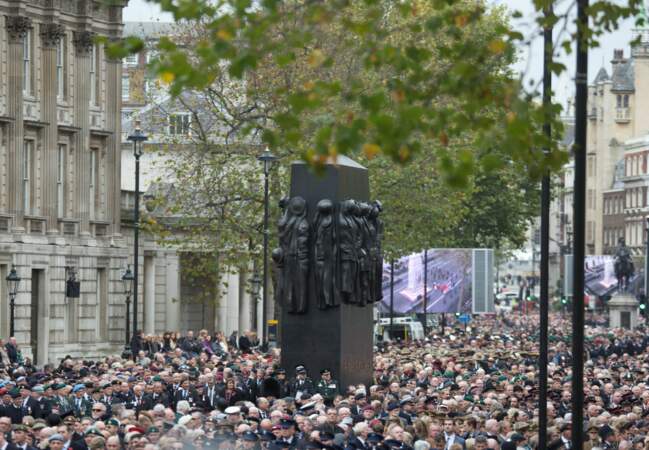 Dimanche à Londres, les vétérans ont rejoint le quartier de Whitehall où se tenait le Remembrance Festival