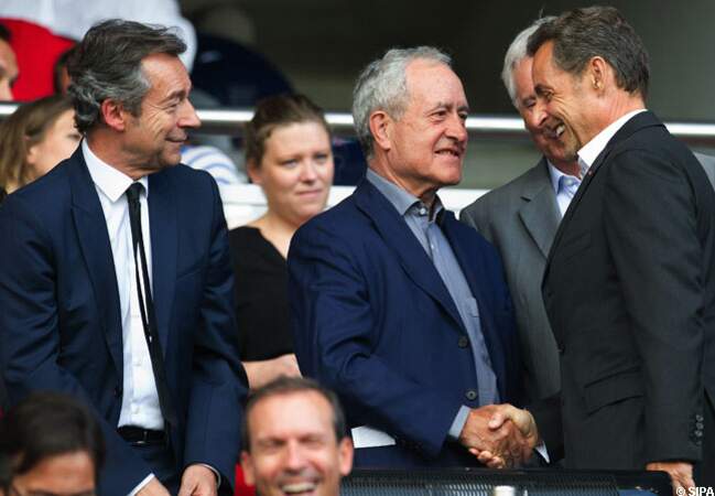 Michel Denisot, Jean Tibéri et Nicolas Sarkozy