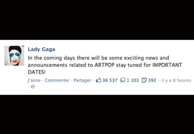 Lady Gaga est de re-retour