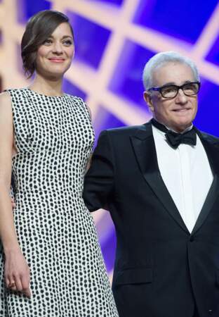 Marion Cotillard et Martin Scorsese à l'ouverture du festival de Marrakech