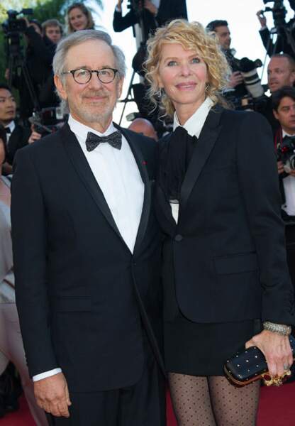 Steven Spielberg et sa femme assortis