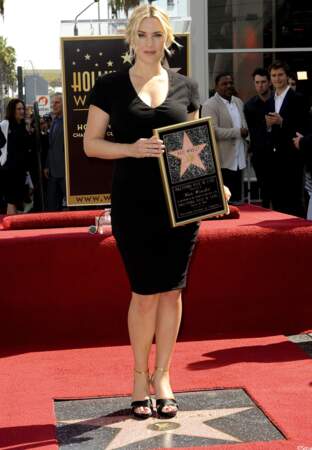 Kate a reçu la 2520e étoile du Hollywood Boulevard.