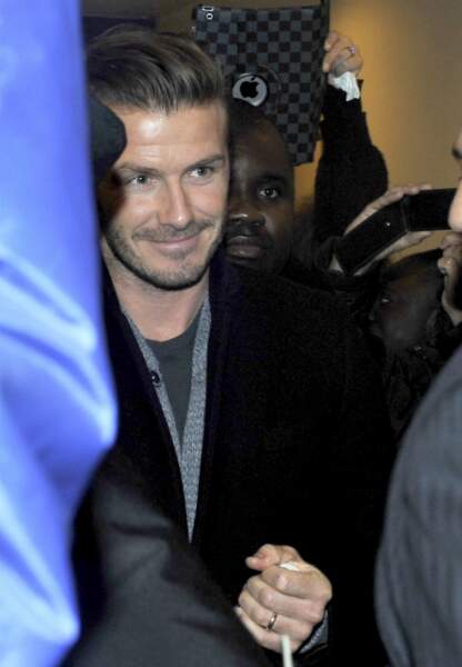 Comme David Beckham, ce sont tous les fans du PSG qui vont sourire pendant les 5 prochains mois