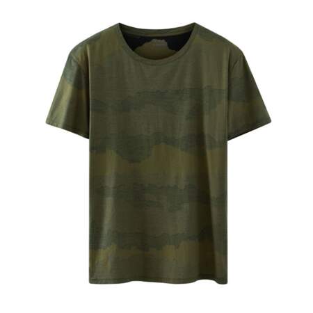T-shirt militaire A.P.C. Kanye, 70€