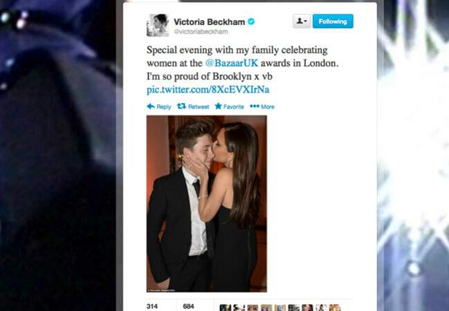 Victoria Beckham fière de son fils