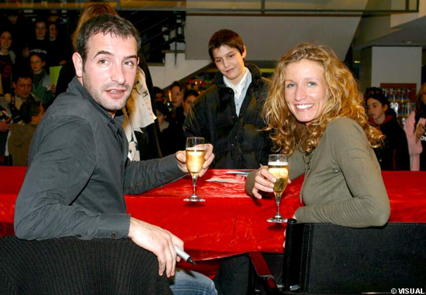 Chouchou et Loulou en dédicace pour la Saint Valentin en 2003
