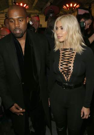 Kanye West et Kim Kardashian 