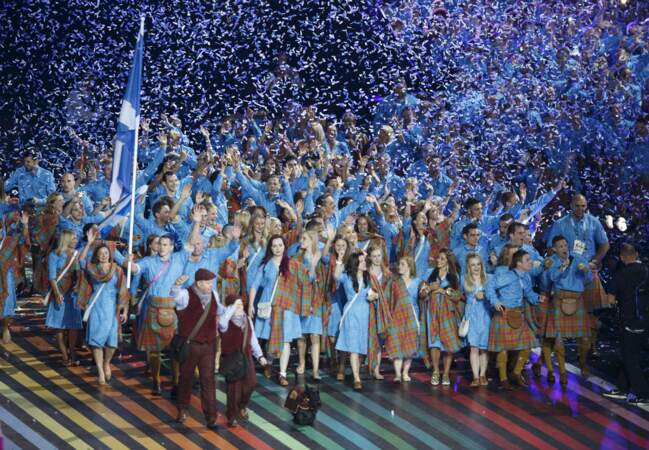 Défilé d'ouverture des Commonwealth Games 2014 