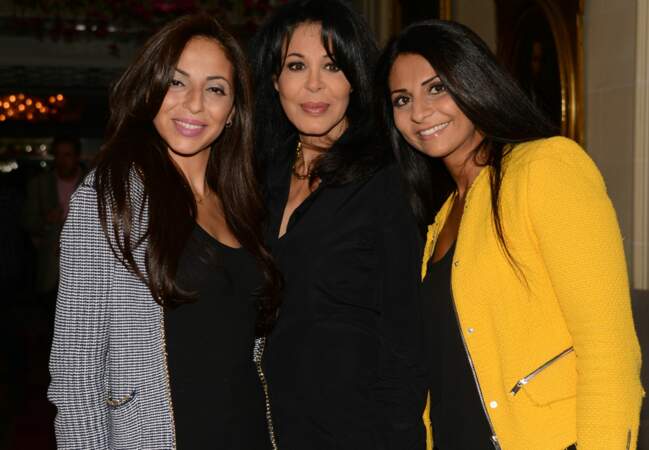 Yamina Benguigui avec ses filles Liza et Farah