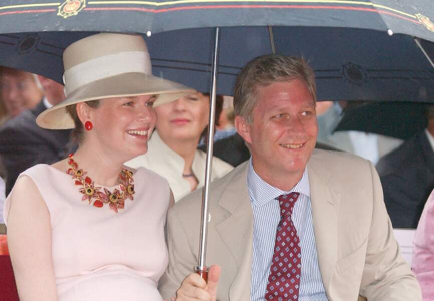 2003, Mathilde est enceinte de Gabriel