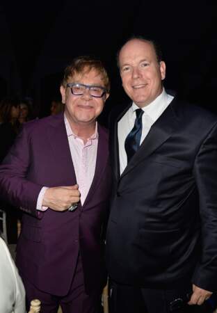 Elton John et Albert II de Monaco