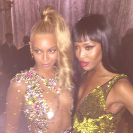 Beyoncé et Naomi Campbell 