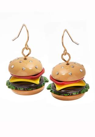 Boucles d'oreilles "Hamburgers", 5,99€