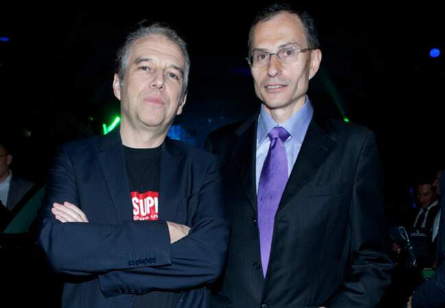 Philippe Vandel et Serge Naudin (Président du directoire de BMW Groupe France)