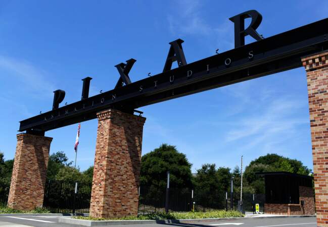 La grille d'entrée des studios Pixar
