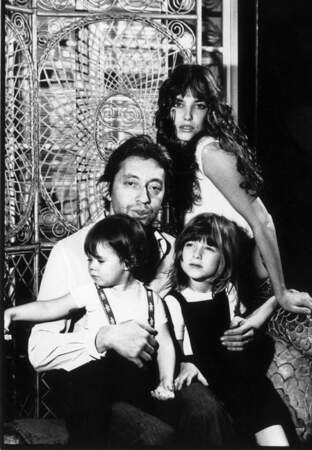 Portrait de famille avec Serge, Jane, Kate et Charlotte