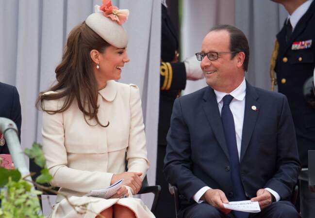 La princesse Kate ne résiste pas à l'humour de François Hollande