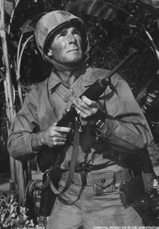 Randolph Scott, héros du film Gung Ho! (1943)