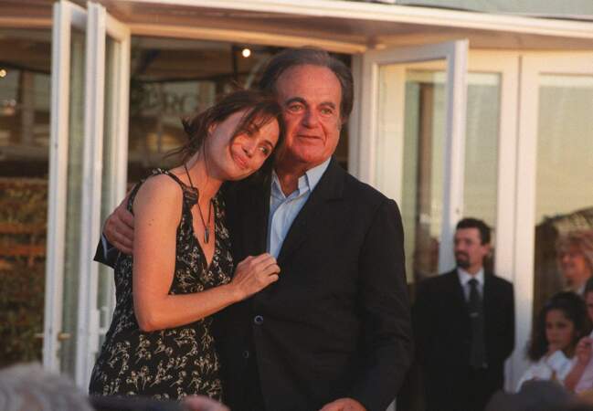 Guy et Emmanuelle Béart au Festival de Cabourg en 2000