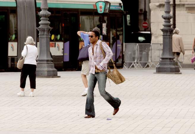 2005- Lenny Kravitz, un fidèle de Paris