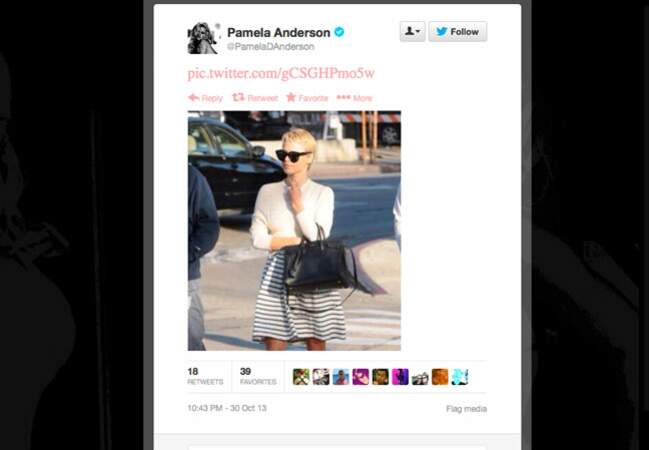 Pamela Anderson et sa nouvelle coupe décoiffante! 