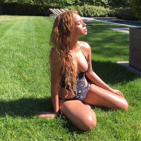 Pour Beyoncé, c'est le trikini ou rien.