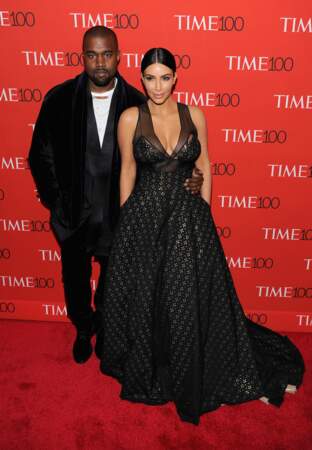 Kim Kardashian et son époux Kanye West