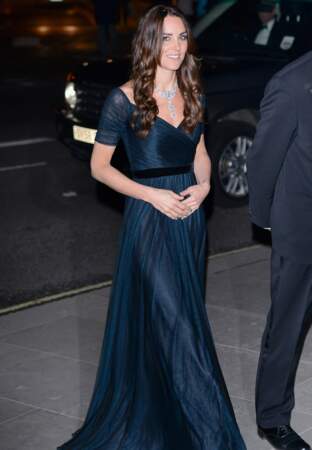 Février 2013, Kate Middleton portait déjà la robe pour le Black Tie Gala