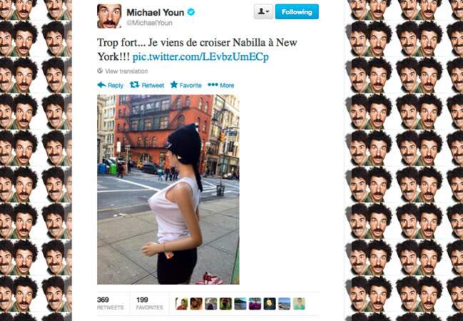 Michael Youn à la recherche de Nabilla à New York