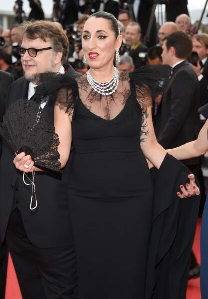 Rossy De Palma en robe Juanjo Oliva et bijoux Chopard 