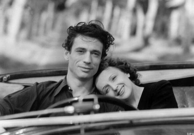 Edith Piaf et Yves Montand dans Etoile sans lumière