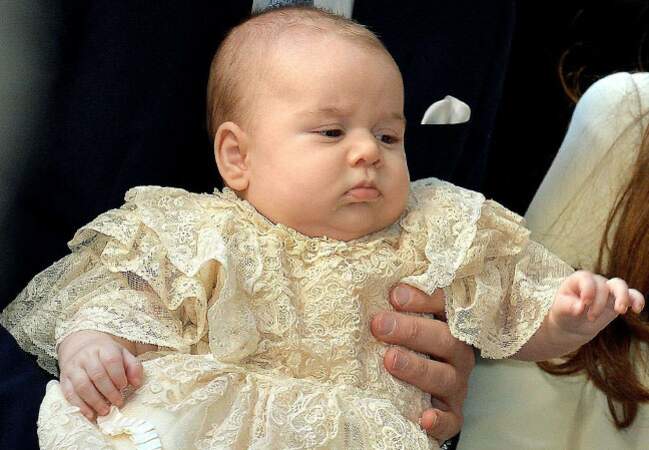Le très attendu royal baby George de Cambridge, né le 22 juillet.