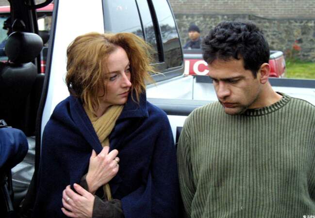 Florence Cassez et Israel Vallarta Cisneros au moment de leur arrestation