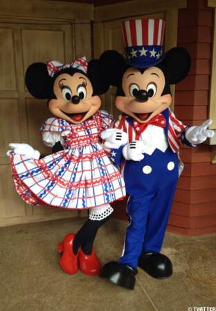 Mickey et Minie