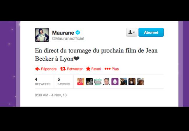 Maurane annonce qu'elle tourne dans le prochain film de Jean Becker