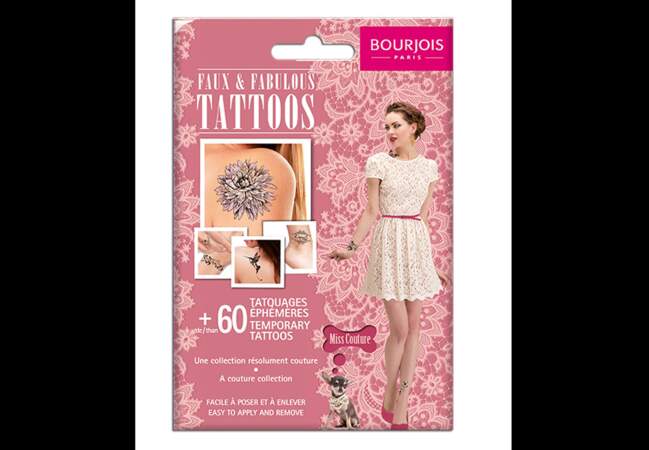 Bourjois - Faux & Fabulous Tattoo Miss Couture - 9,99€