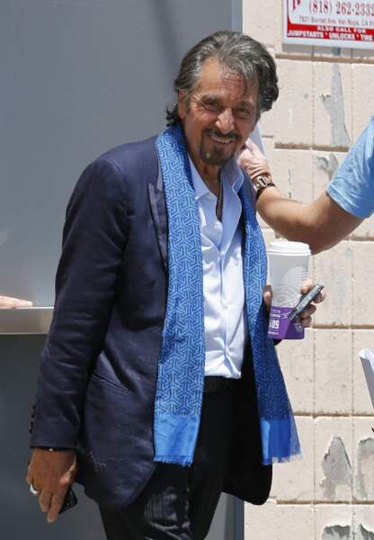 Al Pacino sur les plateaux de tournage